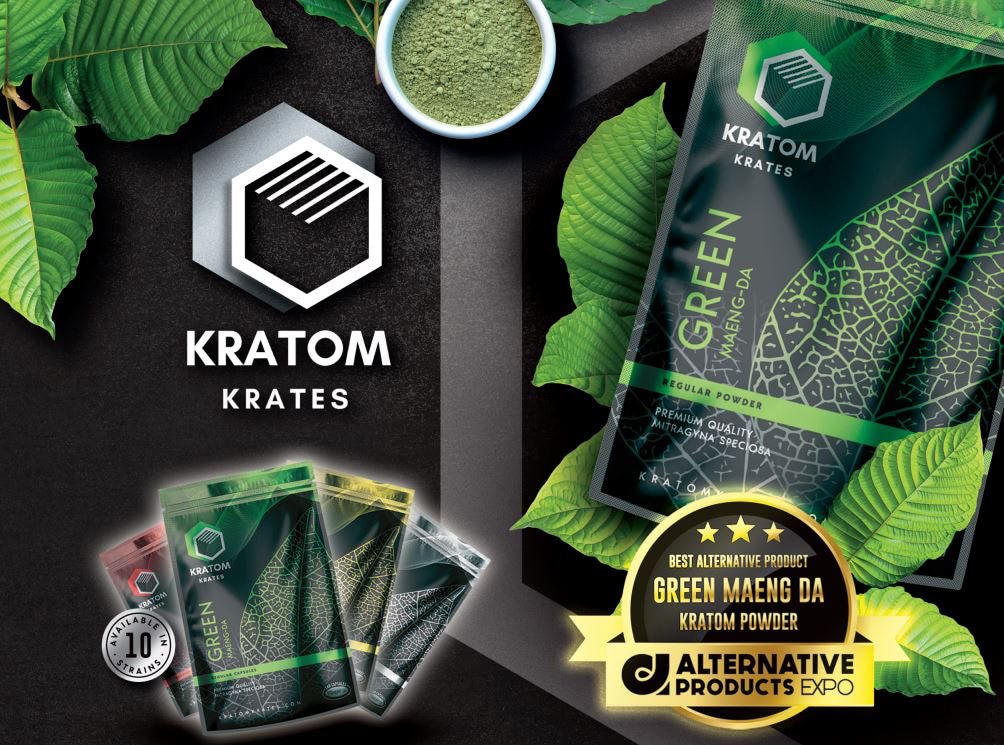 Buy Kratom Online: Green Maeng-Da Kratom Powder - Award-Winning 'Best Alternative Product' at Alternative Products Expo, Fort Lauderdale