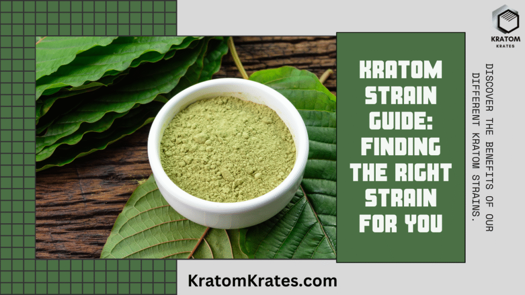 Kratom Strain Guide: Visual Representation of Diverse Kratom Varieties